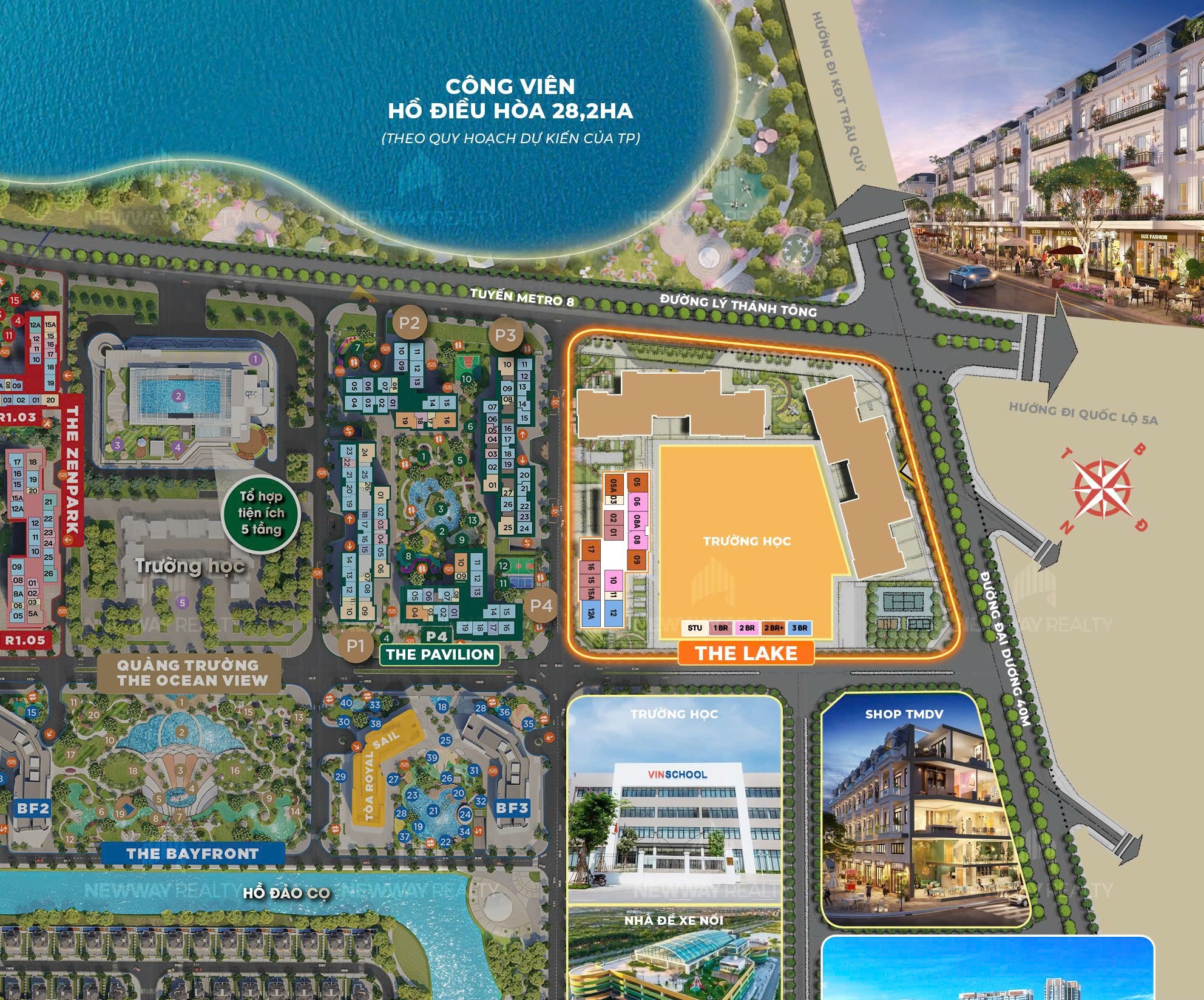 Quy hoạch Masteri Lakeside Ocean Park Gia Lâm