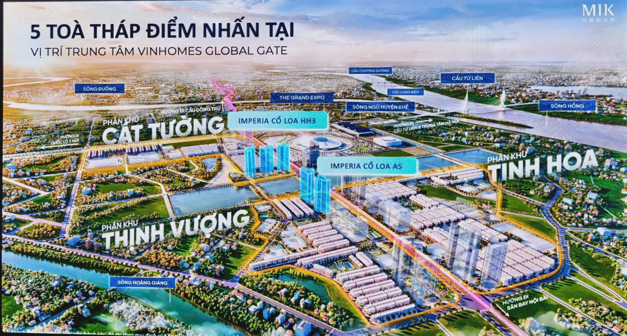 Giá bán căn hộ The Paris Vinhomes Ocean Park Gia Lâm