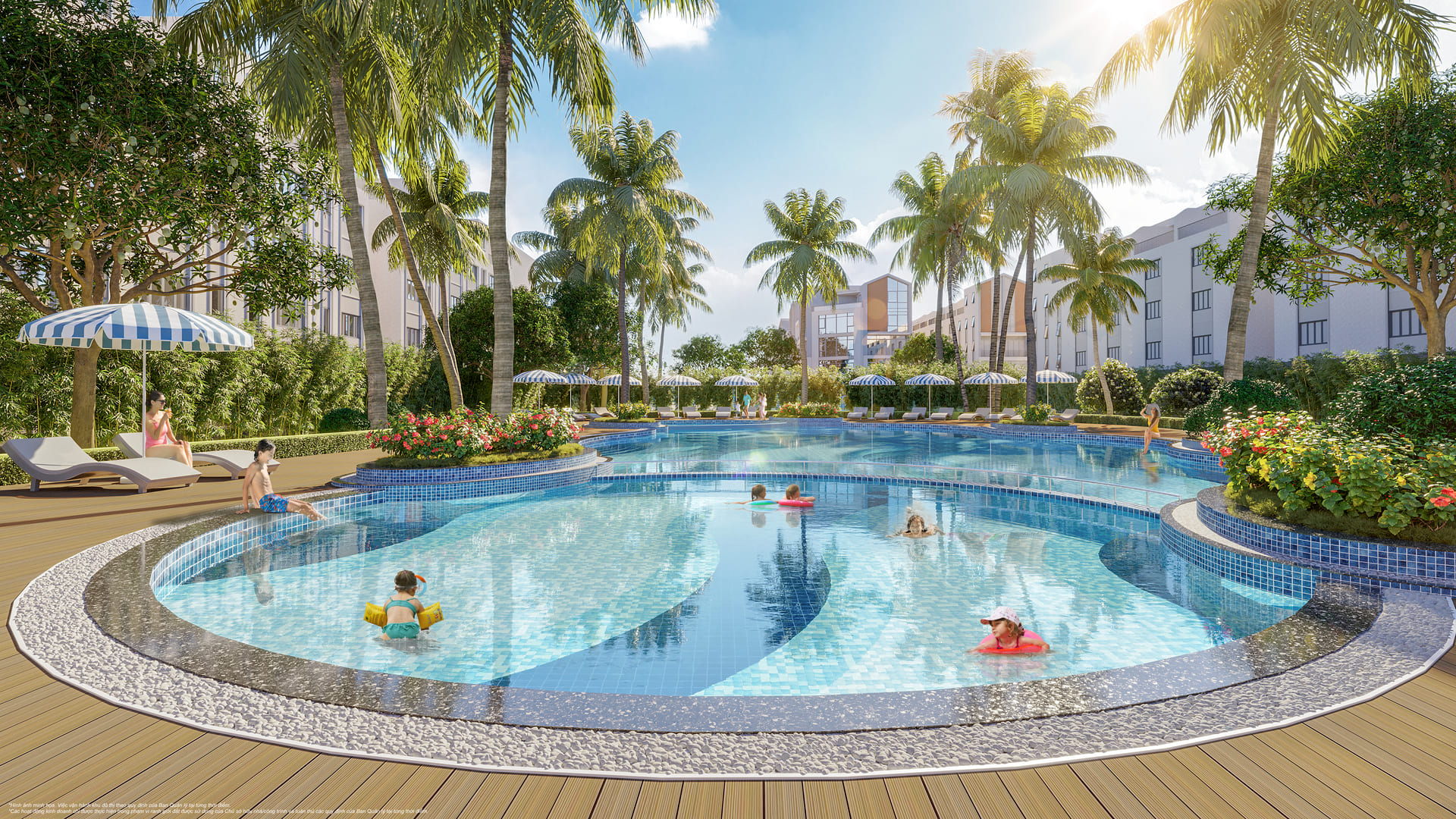 Chuỗi tiện ích phân khu Phố Biển Vinhomes Ocean Park 3 The Crown Hưng Yên: Đa dạng & Đẳng cấp