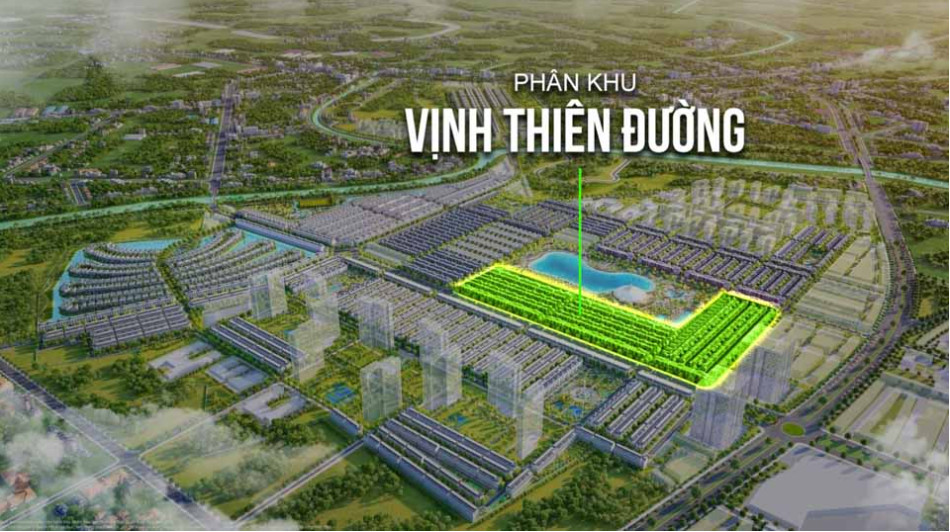 Vị trí Vịnh Thiên Đường Vinhomes Ocean Park 3 The Crown - Hưng Yên