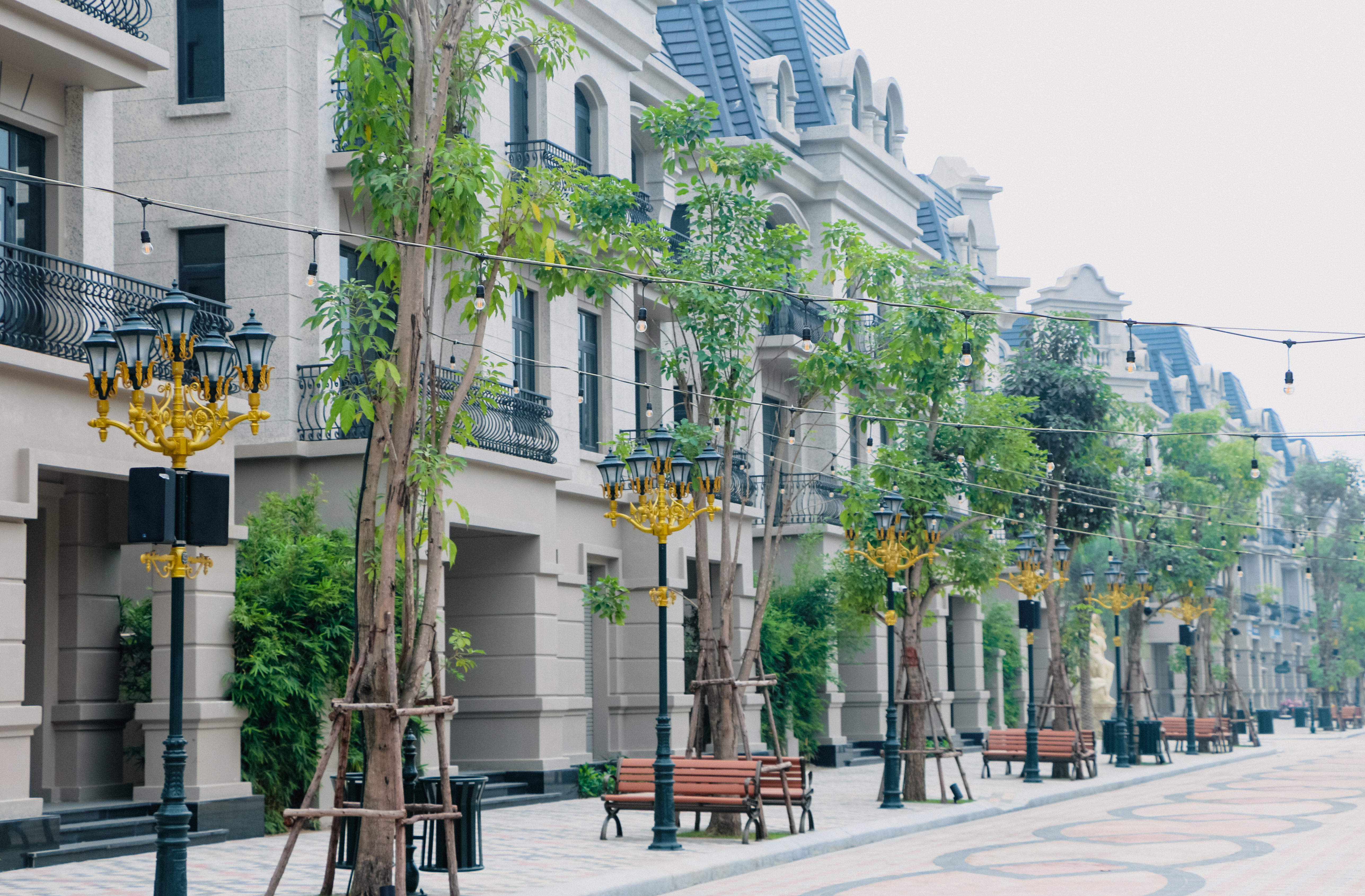 Bán biệt thự song lập Kinh Đô 6, diện tích 204m2, trên tuyến phố đi bộ Vinhomes Ocean Park 2