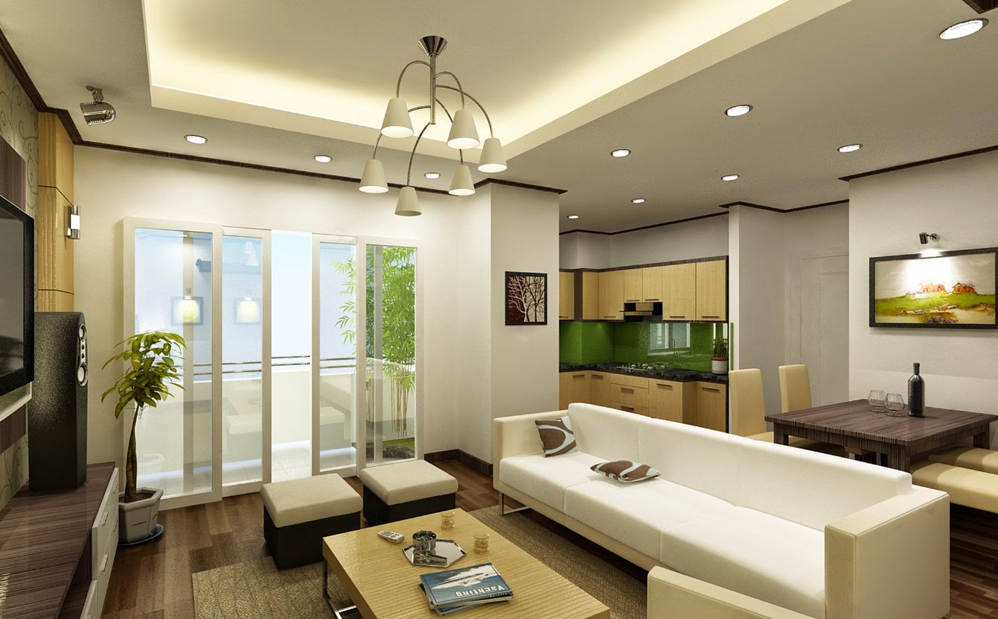 Cho thuê căn hộ chung cư 3 phòng ngủ Vinhomes Ocean Park 3 Hưng Yên, DT 90m2, view công viên nội khu