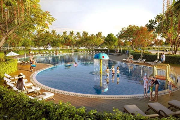 Tiến độ xây dựng The Fullton CapitaLand Ocean Park 3 Hưng Yên