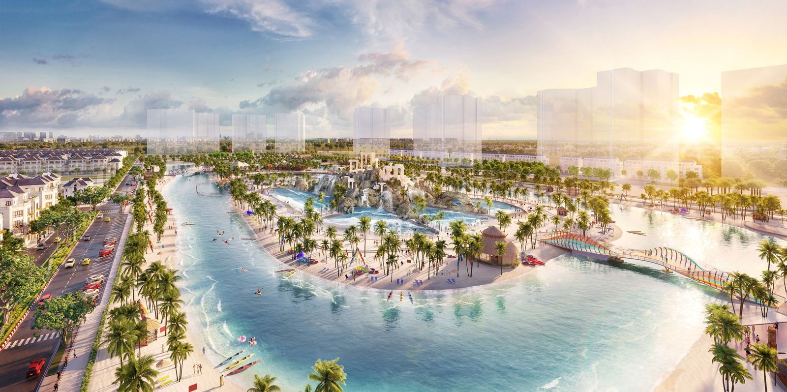 Quy hoạch tiện ích tại Vinhomes Ocean Park