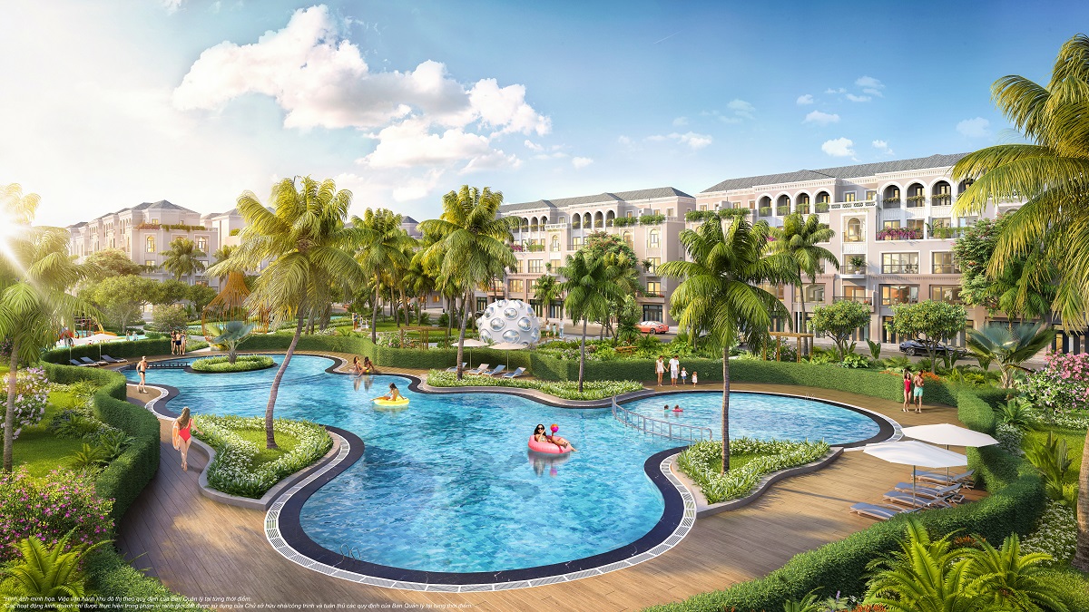 Hệ thống tiện ích của phân khu Cọ Xanh - Vinhomes Ocean Park 2