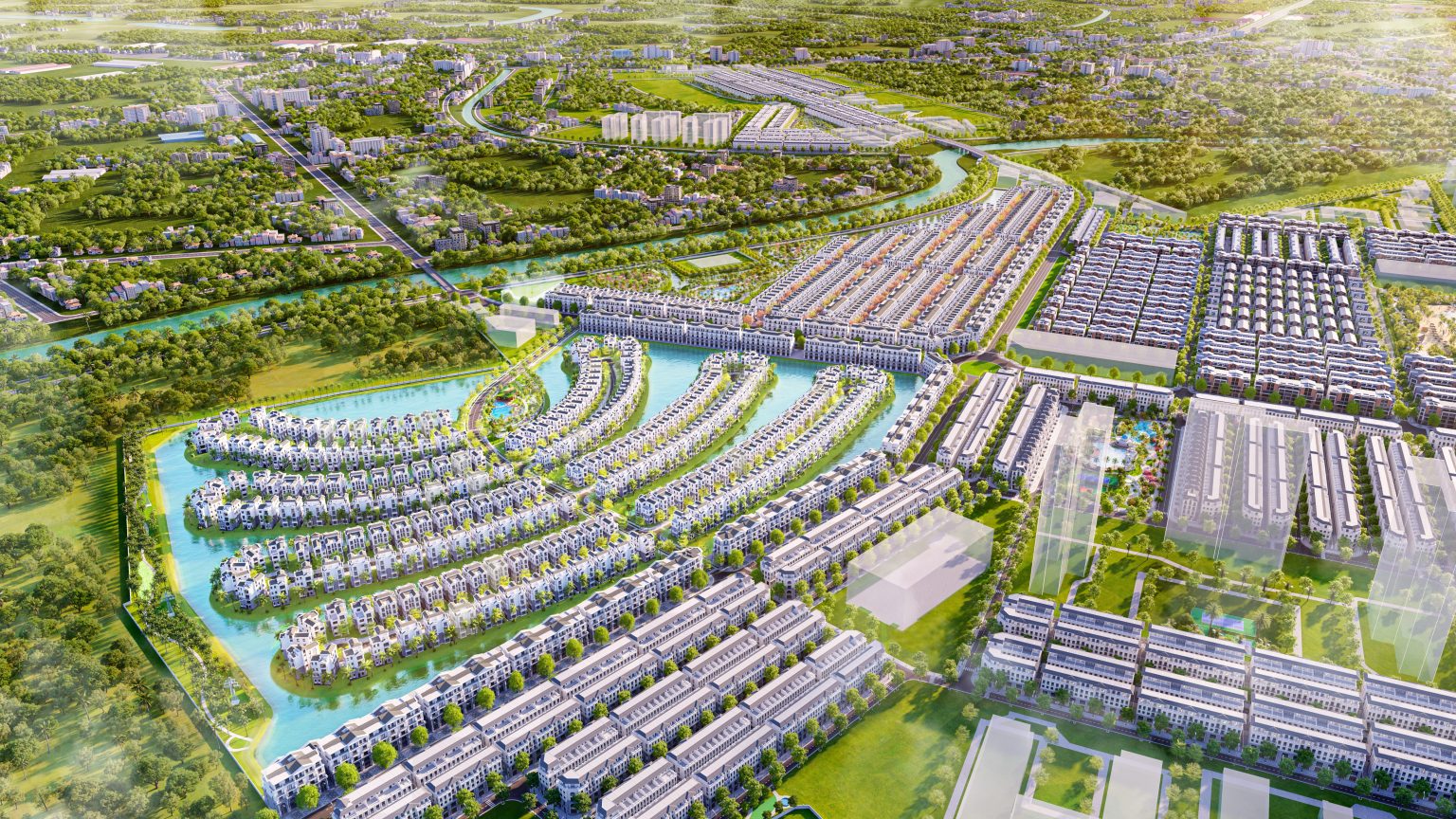 Các loại hình sản phẩm phân khu Phố Biển Vinhomes Ocean Park 3 The Crown Hưng Yên