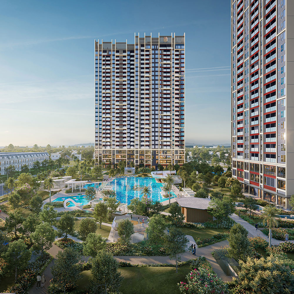 Thiết kế Masteri Era Landmark và ngôn ngữ kiến trúc sinh thái thông minh dẫn dắt xu hướng thời đại