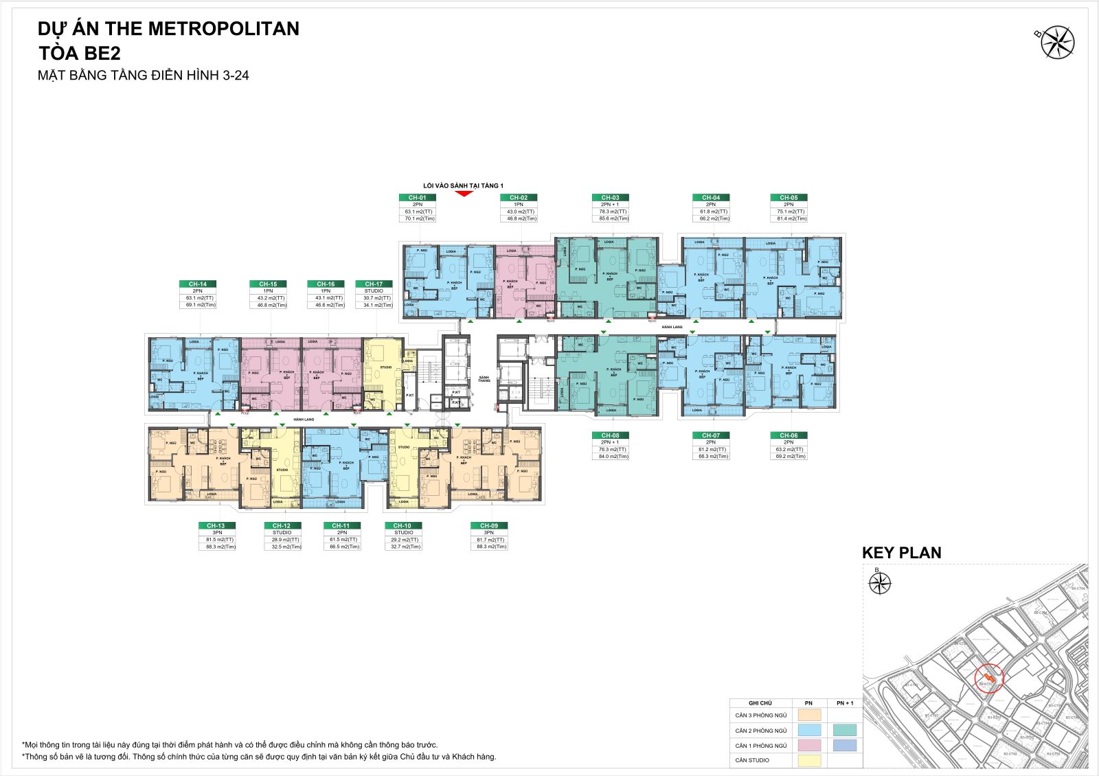 mặt bằng thiết kế The Beverly Vinhomes Ocean Park Gia Lâm