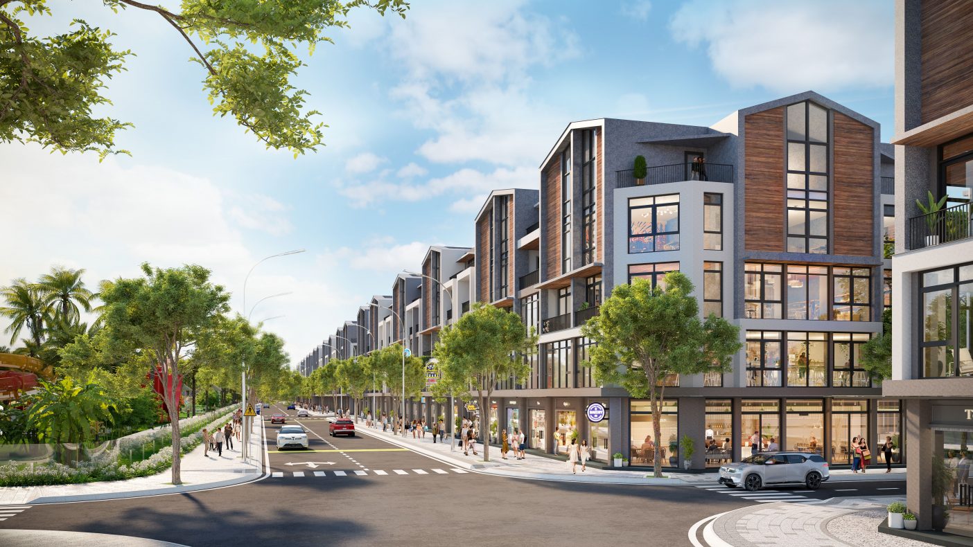 Chuỗi tiện ích phân khu Phố Biển Vinhomes Ocean Park 3