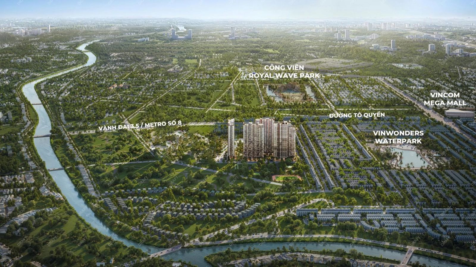 Quy hoạch The Cityon Imperia và tầm nhìn kiến trúc cao tầng tại Hưng Yên