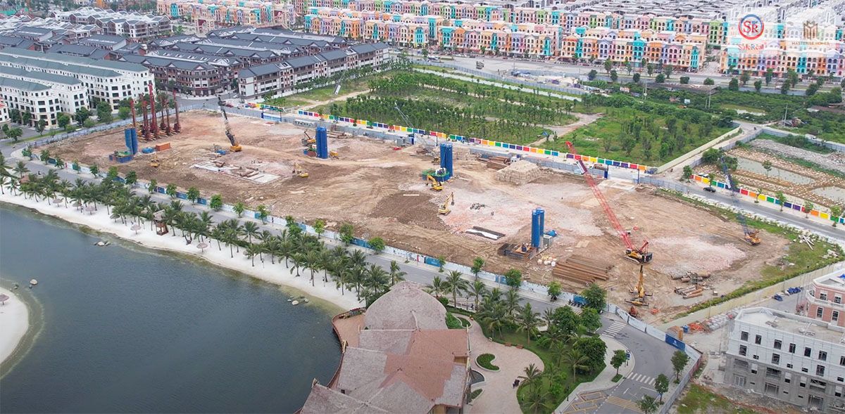 Tiến độ xây dựng Lumiere Springbay Ocean Park 2 và cam kết về một biểu tượng mới tại trái tim biển hồ