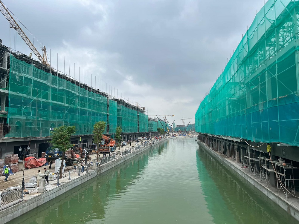 Tiến độ thi công Mega Grand World