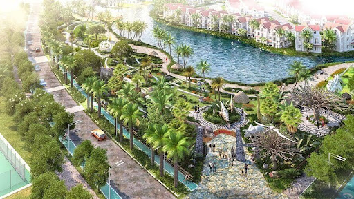 Thiết kế biệt thự của phân khu Cọ Xanh Vinhomes Ocean Park 2