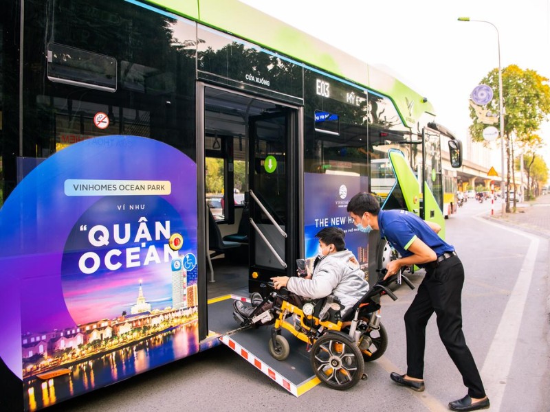 Các điểm đón xe bus Vinhomes Ocean Park