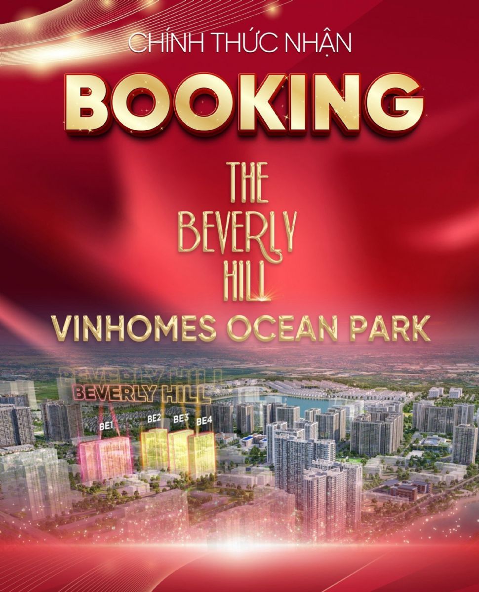 Booking The Beverly Vinhomes Ocean Park Gia Lâm