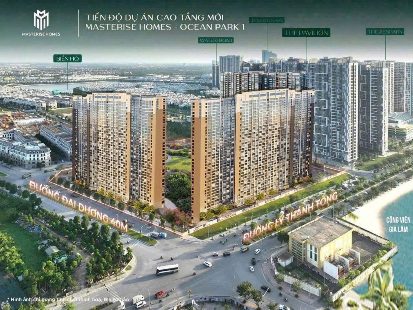 Bán căn hộ Masterise The Lake Ocean Park Gia Lâm